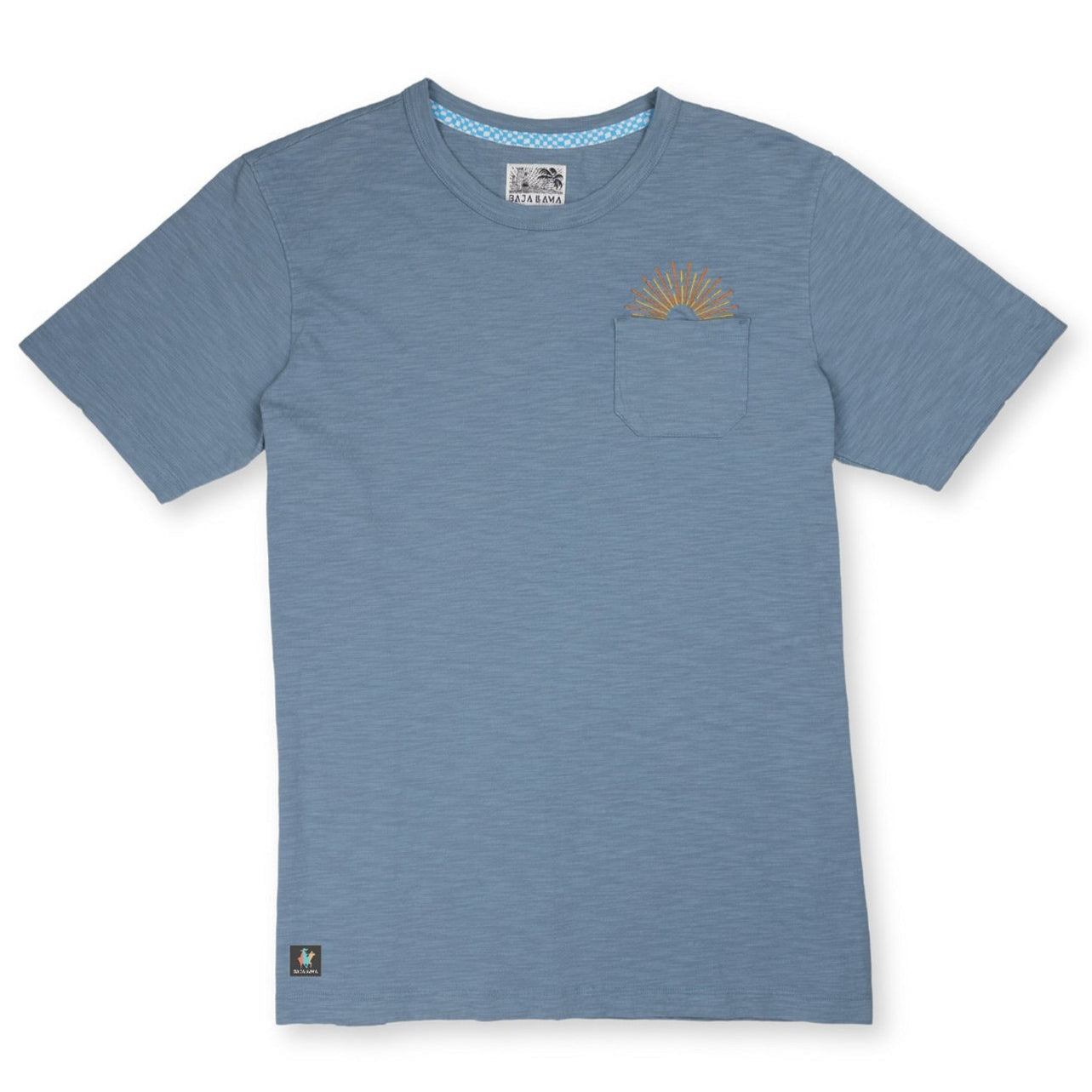 Slub Pima Pocket Tee - Sun Dream