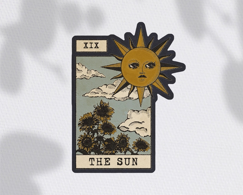The Sun Tarot Sticker