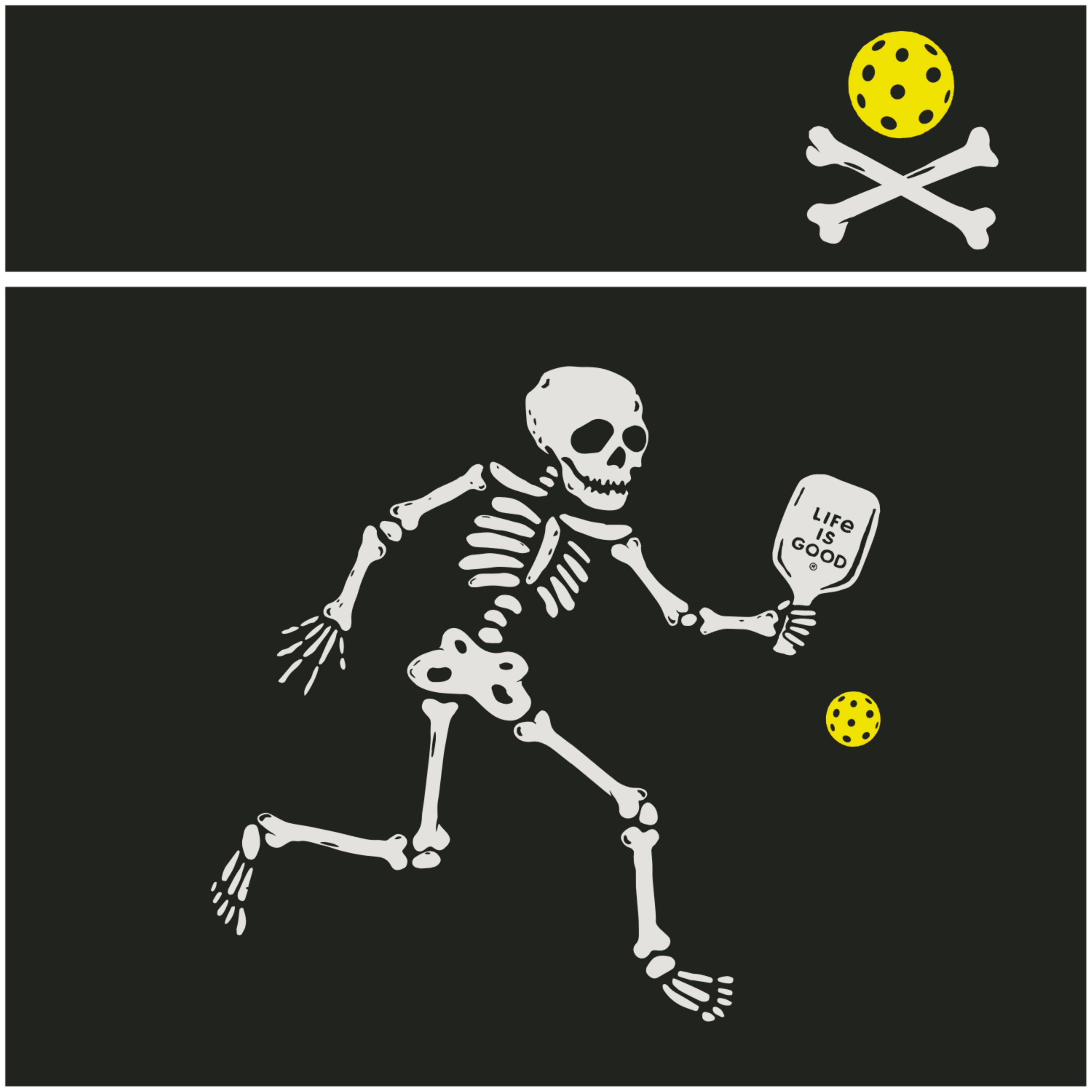 Pickleball Skeleton Tee