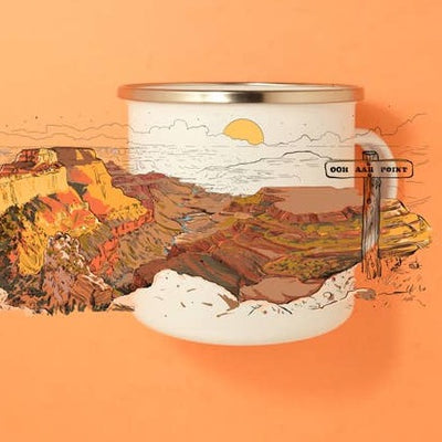 Grand Canyon Enamel Mug
