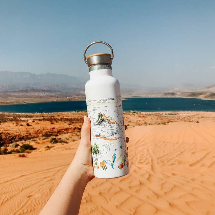Arizona Desert Insulated Steel Water Bottle