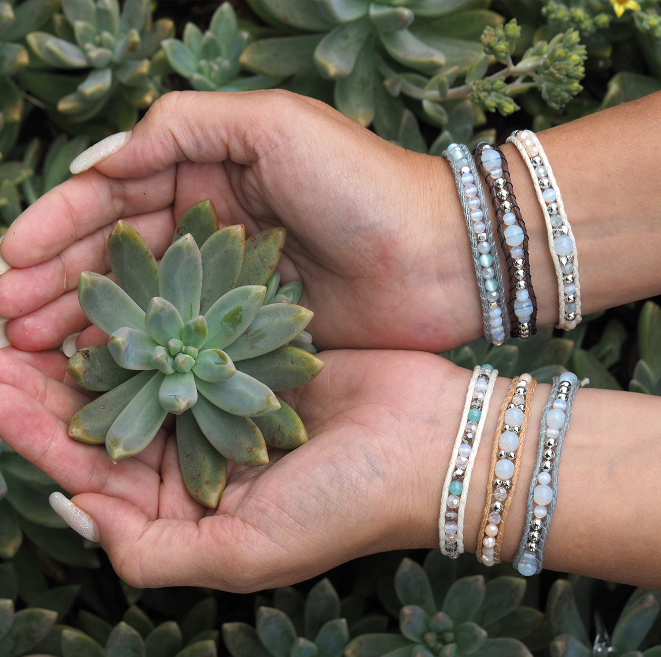 Moonbeam Beaded Bracelets