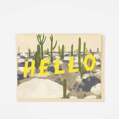 Hello Desert Card