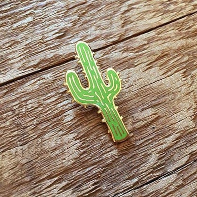 Saguaro Cactus Enamel Pin