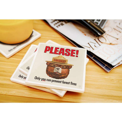 Smokey Bear Coaster