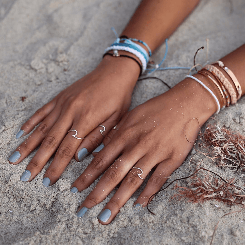 Silver Wave Ring