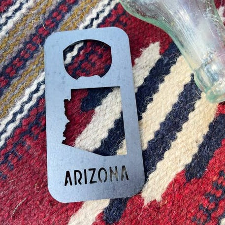 Arizona State Rectangular Bottle Opener