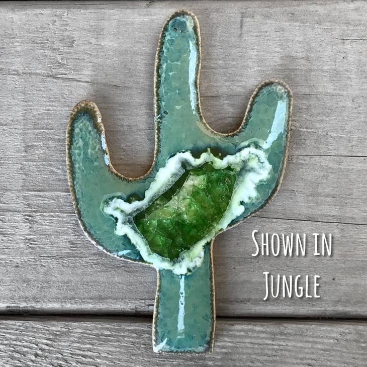 Cactus Geode Magnet