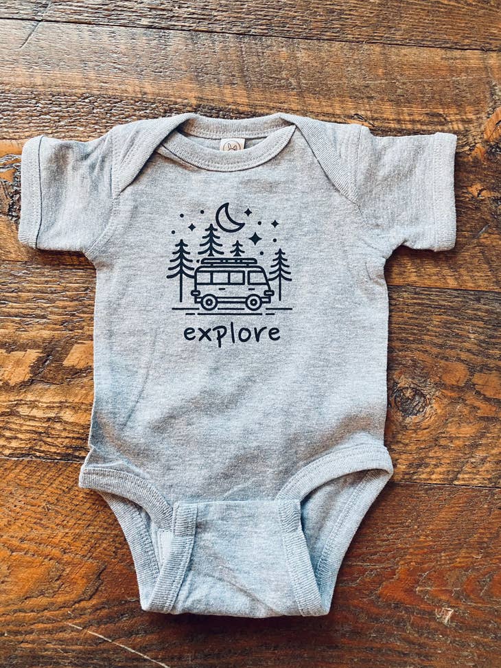 Explore Camper Van Onesie