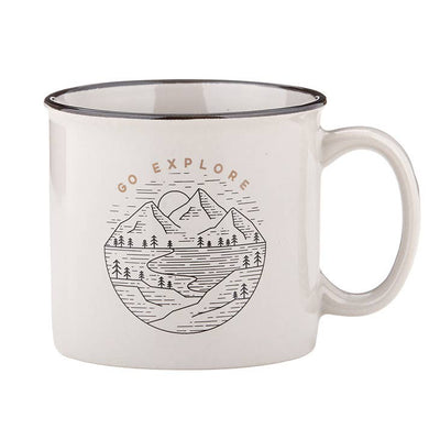 Go Explore Ceramic Mug