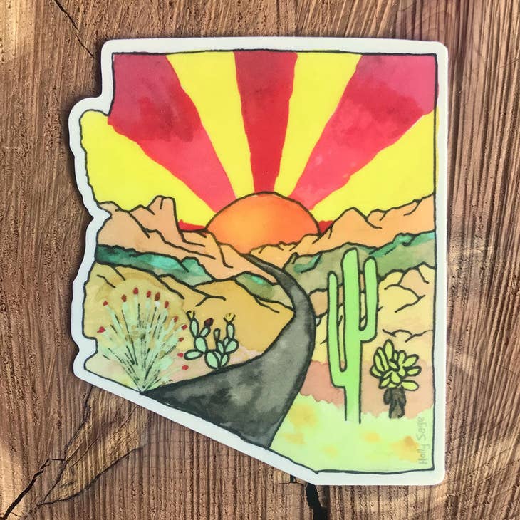 Arizona Road Trip Sticker