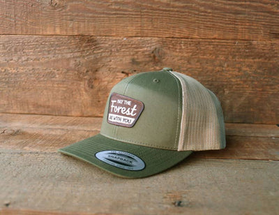May The Forest Be With You Hat - Olive Green
