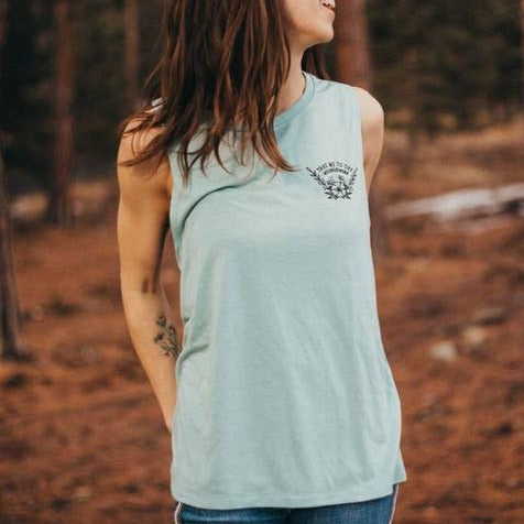 Take Me to the Wildflowers Muscle Tank
