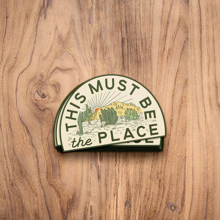This Must Be the Place Sticker