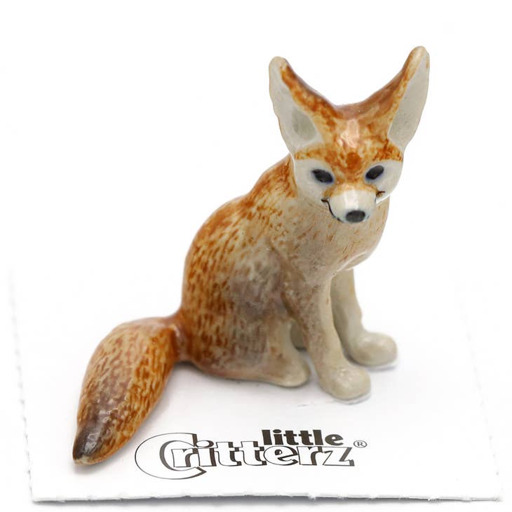 Fennec Fox Porcelain Miniature