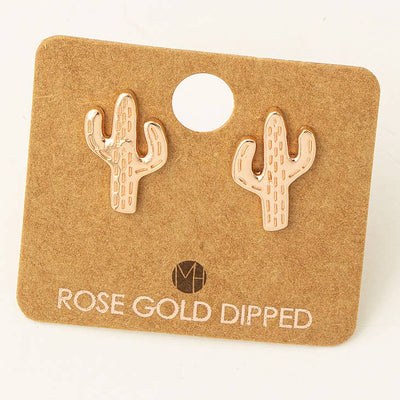 Cactus Stud Earrings