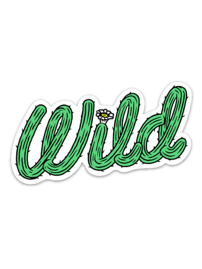 Wild Cactus Sticker
