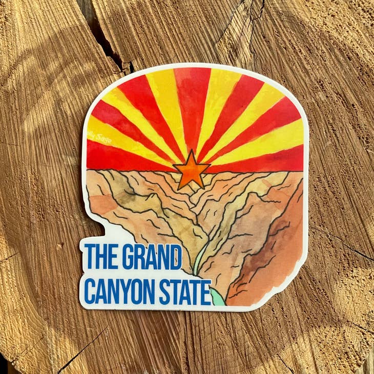 The Grand Canyon State Sticker