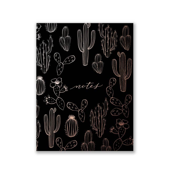 Black Cactus Pocket Notebook