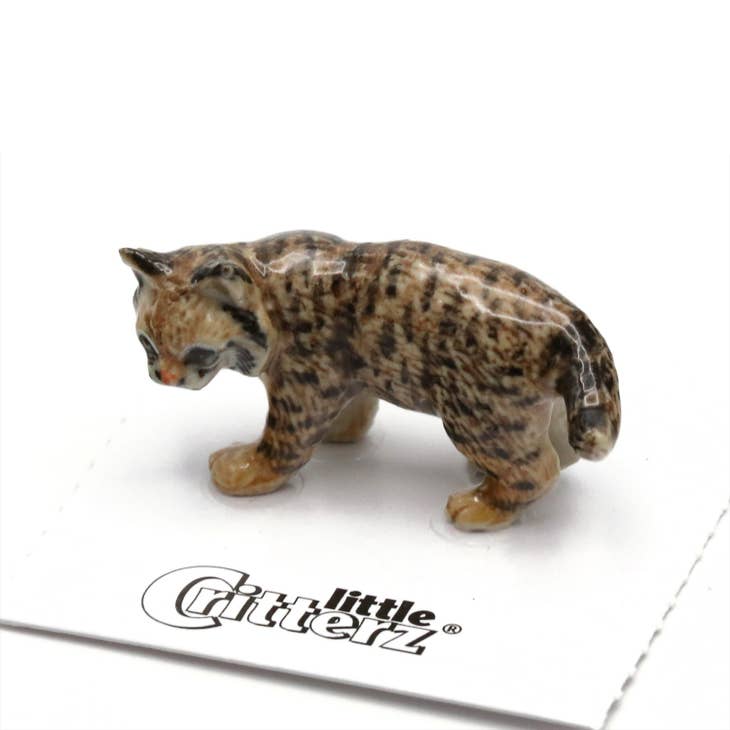 Bobcat Porcelain Miniature