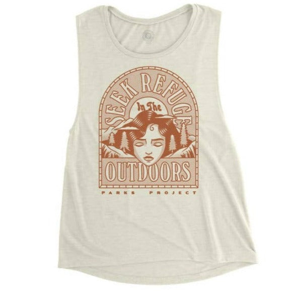 Seek Refuge Mother Nature Muscle Tank