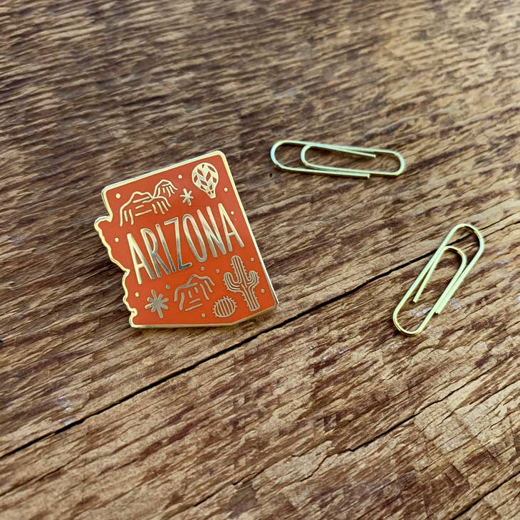 Arizona Enamel Pin