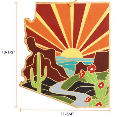 Arizona Sunrise Serving Board