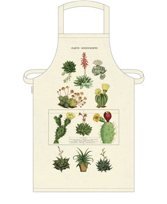 Cacti & Succulents Vintage Apron