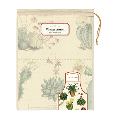 Cacti & Succulents Vintage Apron