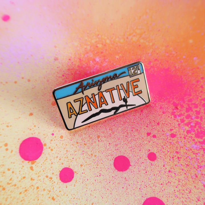 Arizona Native Enamel Pin