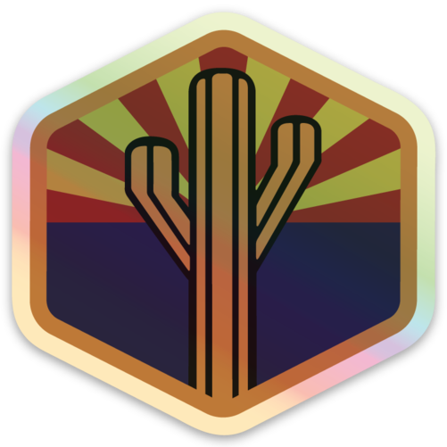 AZ Sentinel Holographic Sticker