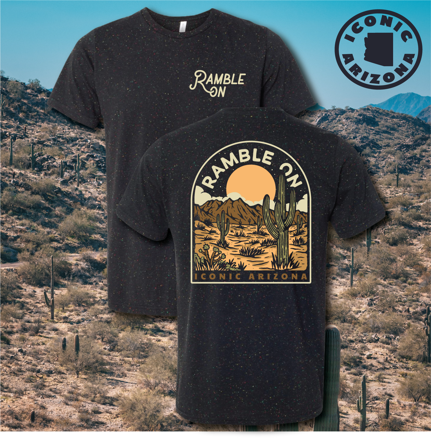 Iconic Arizona The Desert Rambler Tee