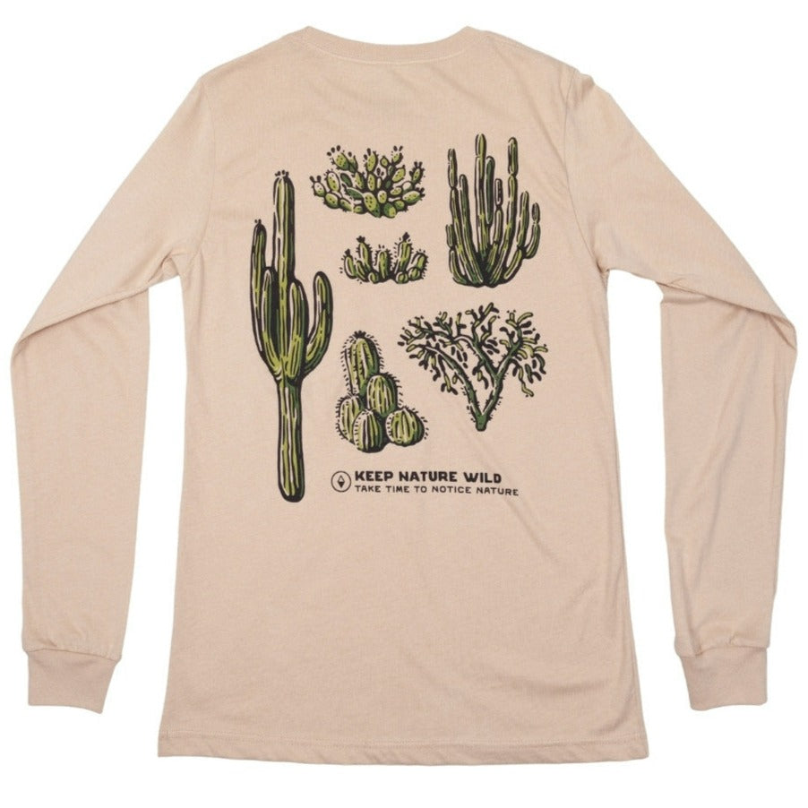 Nature Study Cacti Unisex Long Sleeve