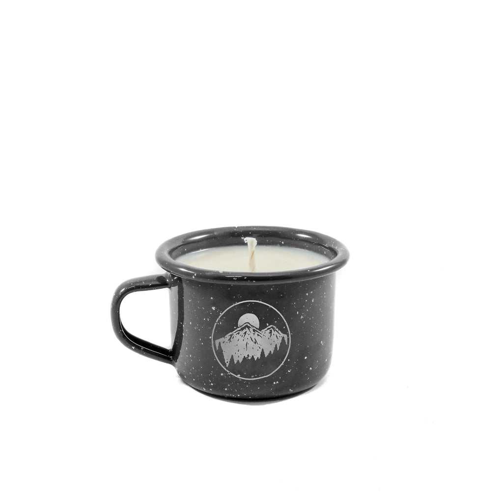 Mountain Night Enamel Baby Cup Candle