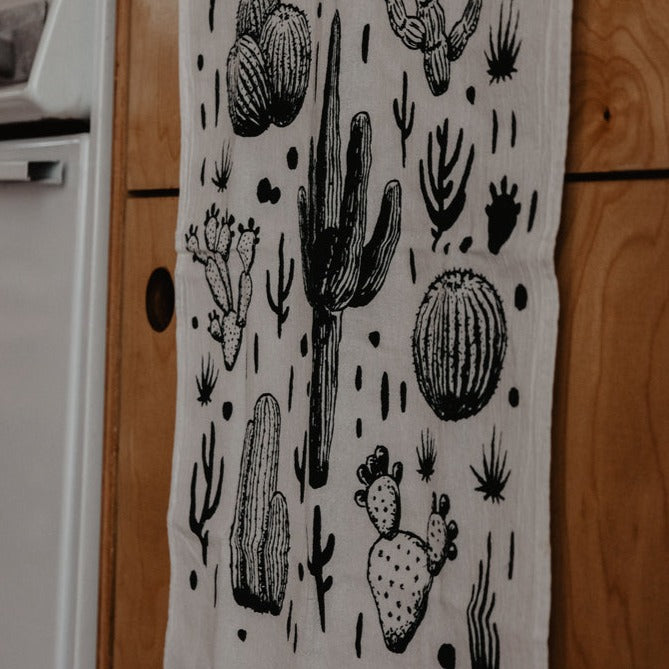 Cactus Tea Towel