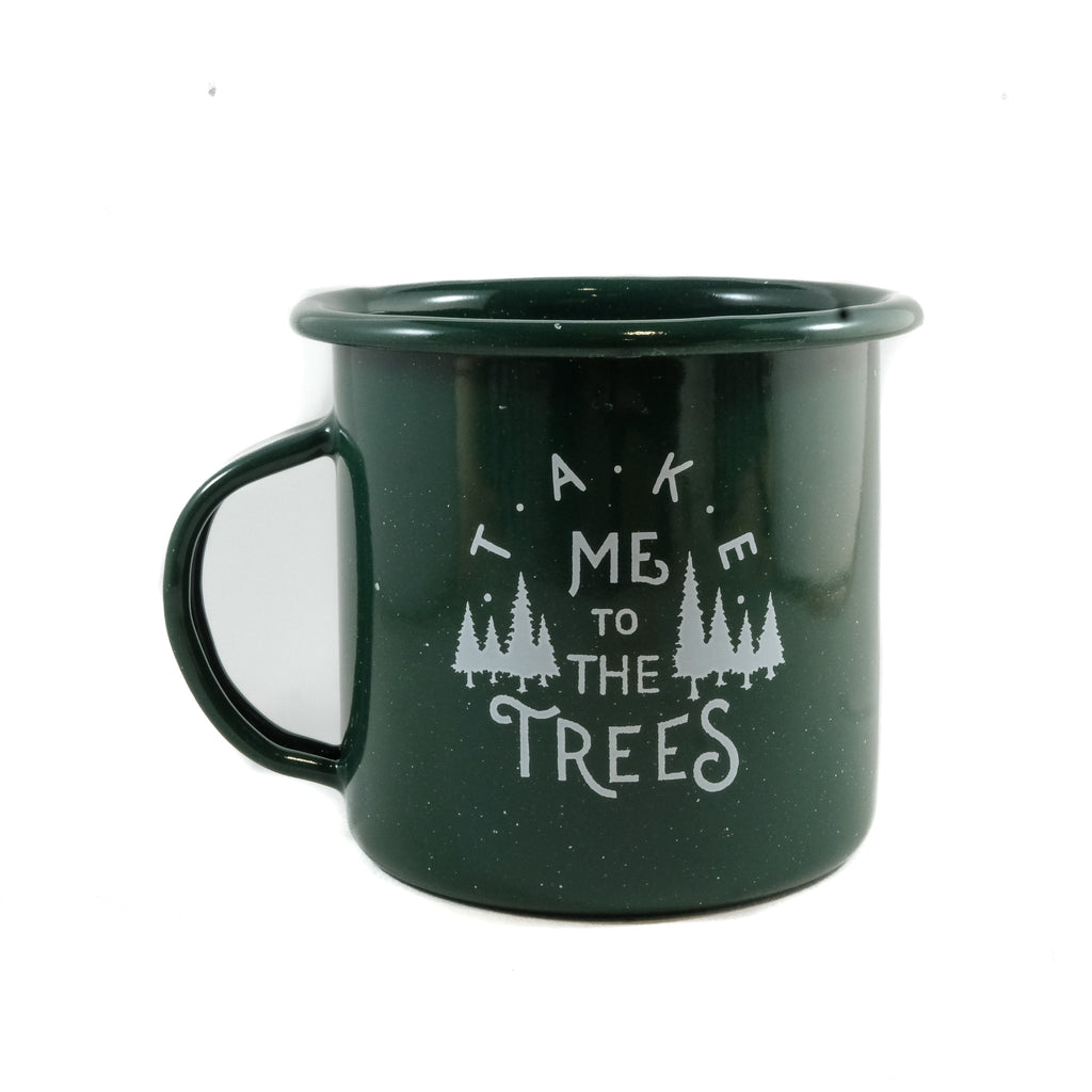 The Trees Enamel Mug