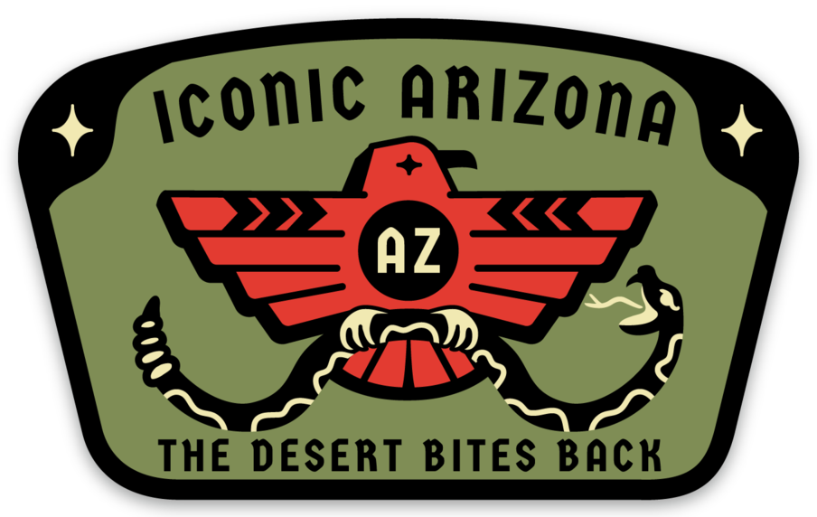 Desert Bites Back Sticker