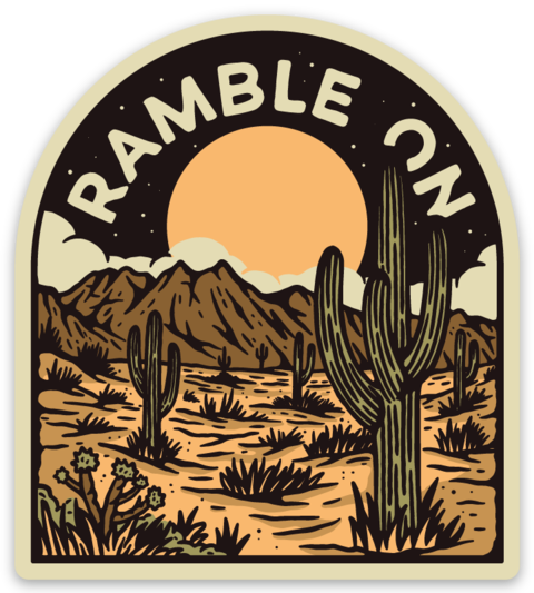 Desert Rambler Sticker