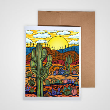 Golden Hour Greeting Card