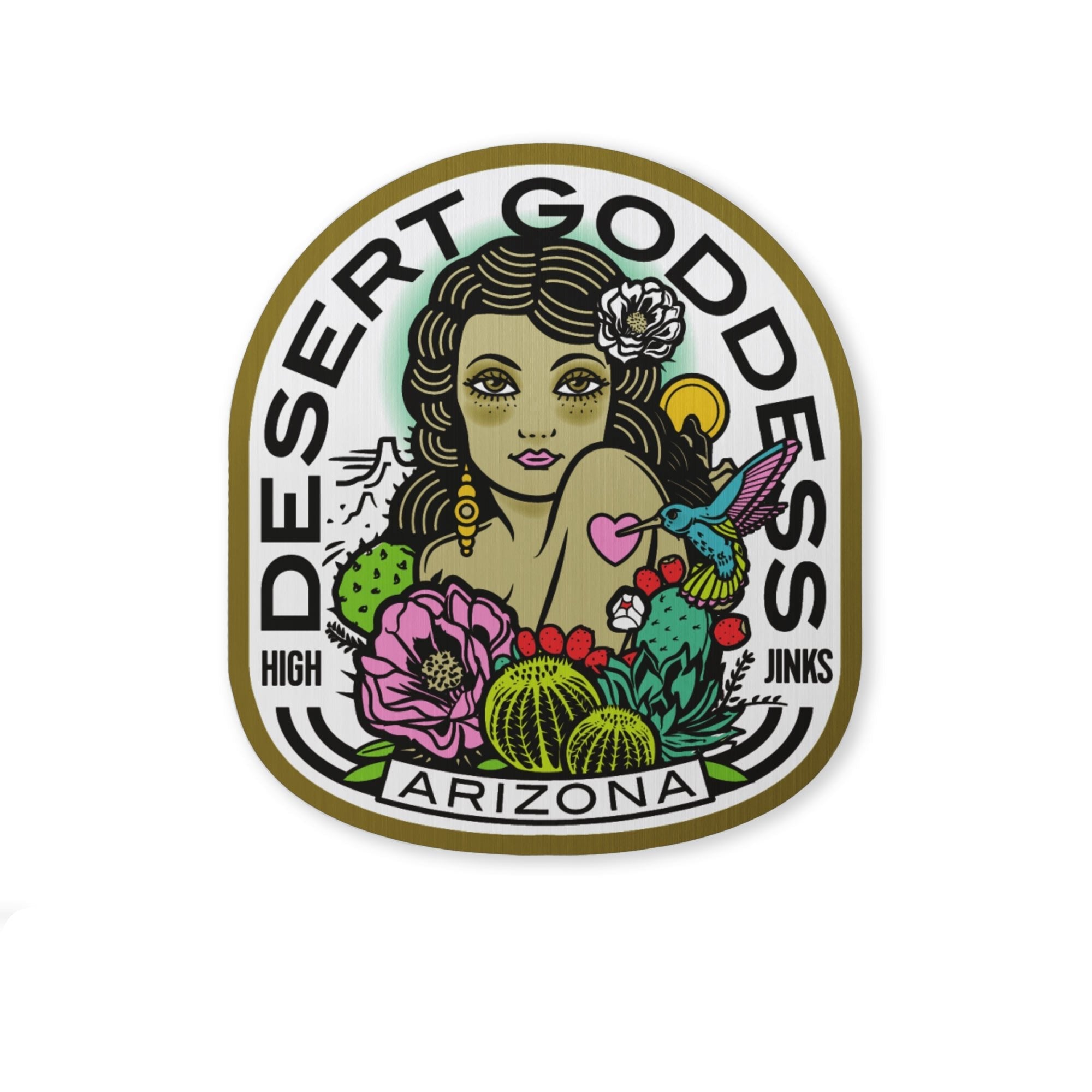 Desert Goddess Sticker