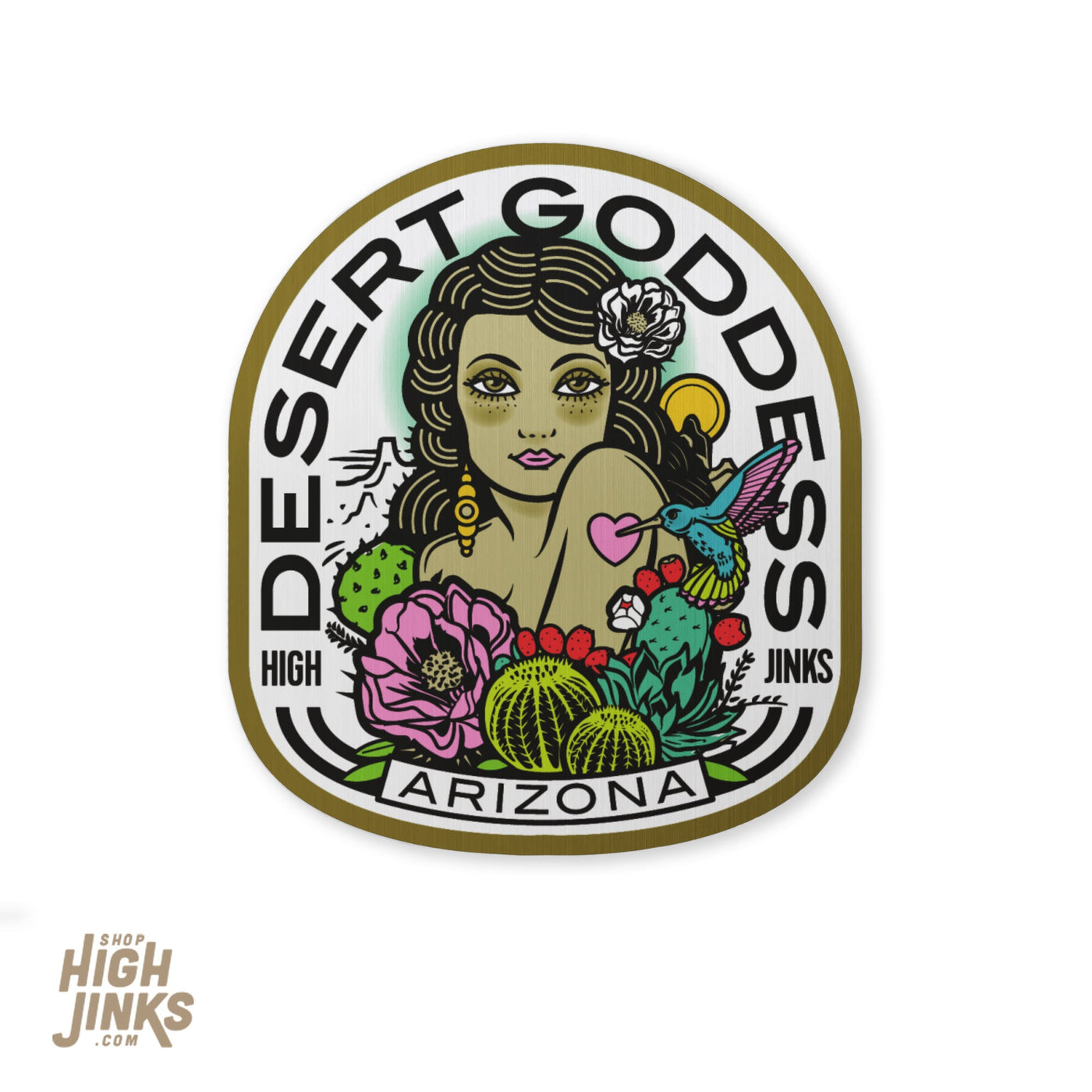 Desert Goddess Sticker