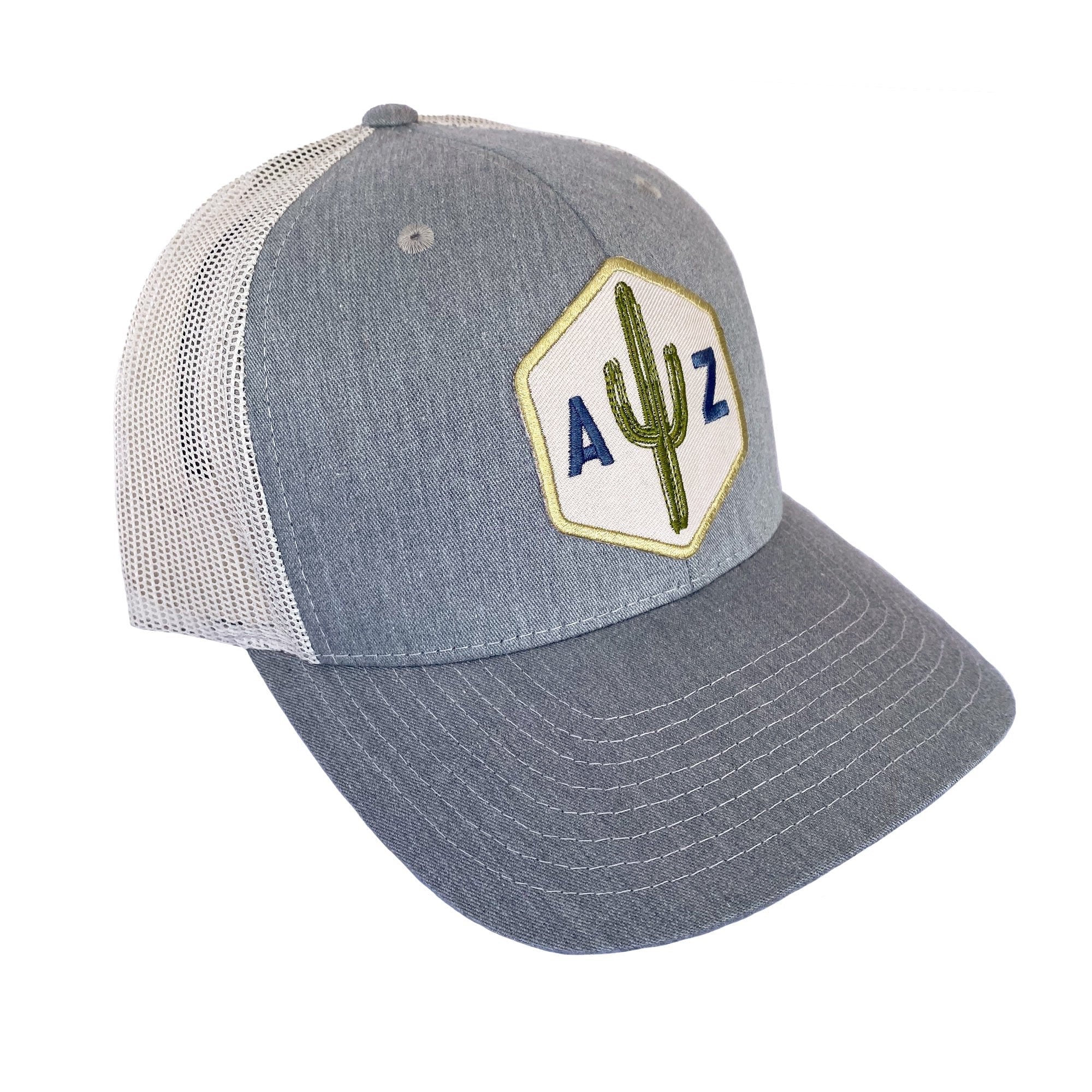 Saguaro Scout Trucker - Heather Grey/White