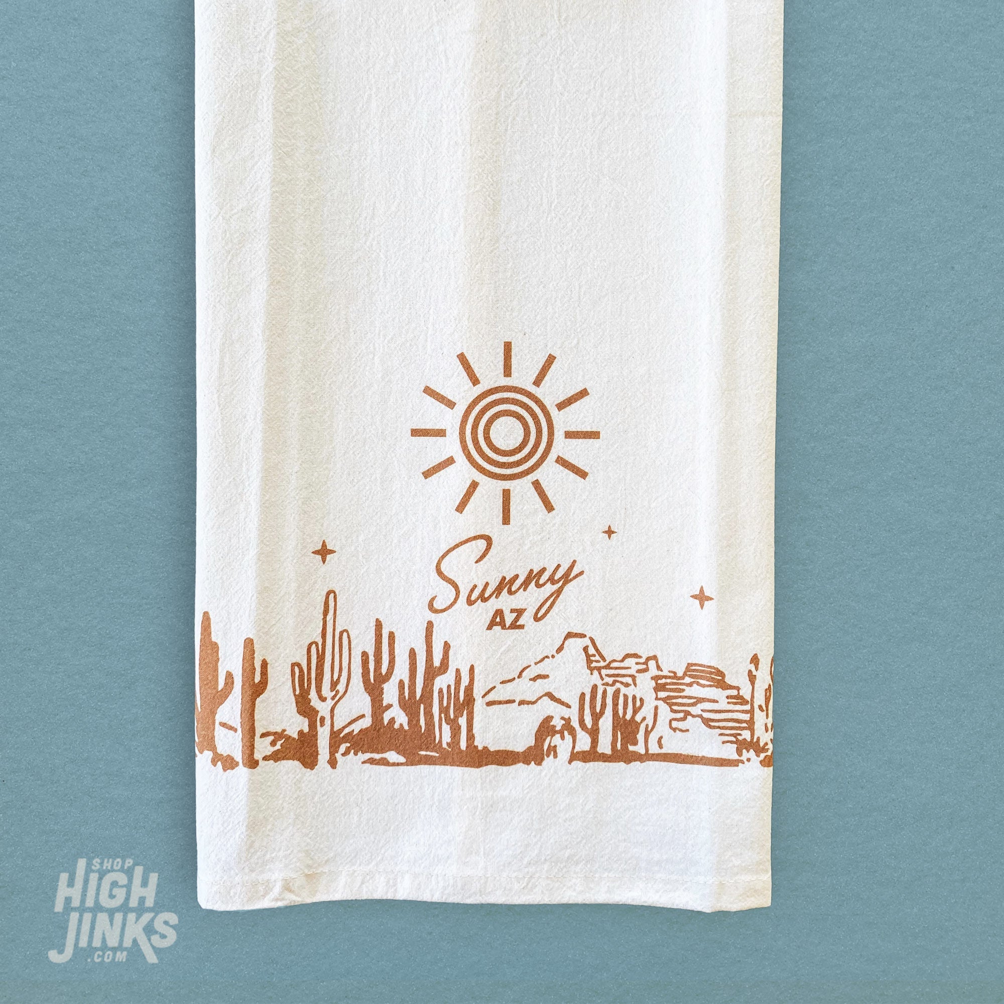 Sunny AZ Tea Towel