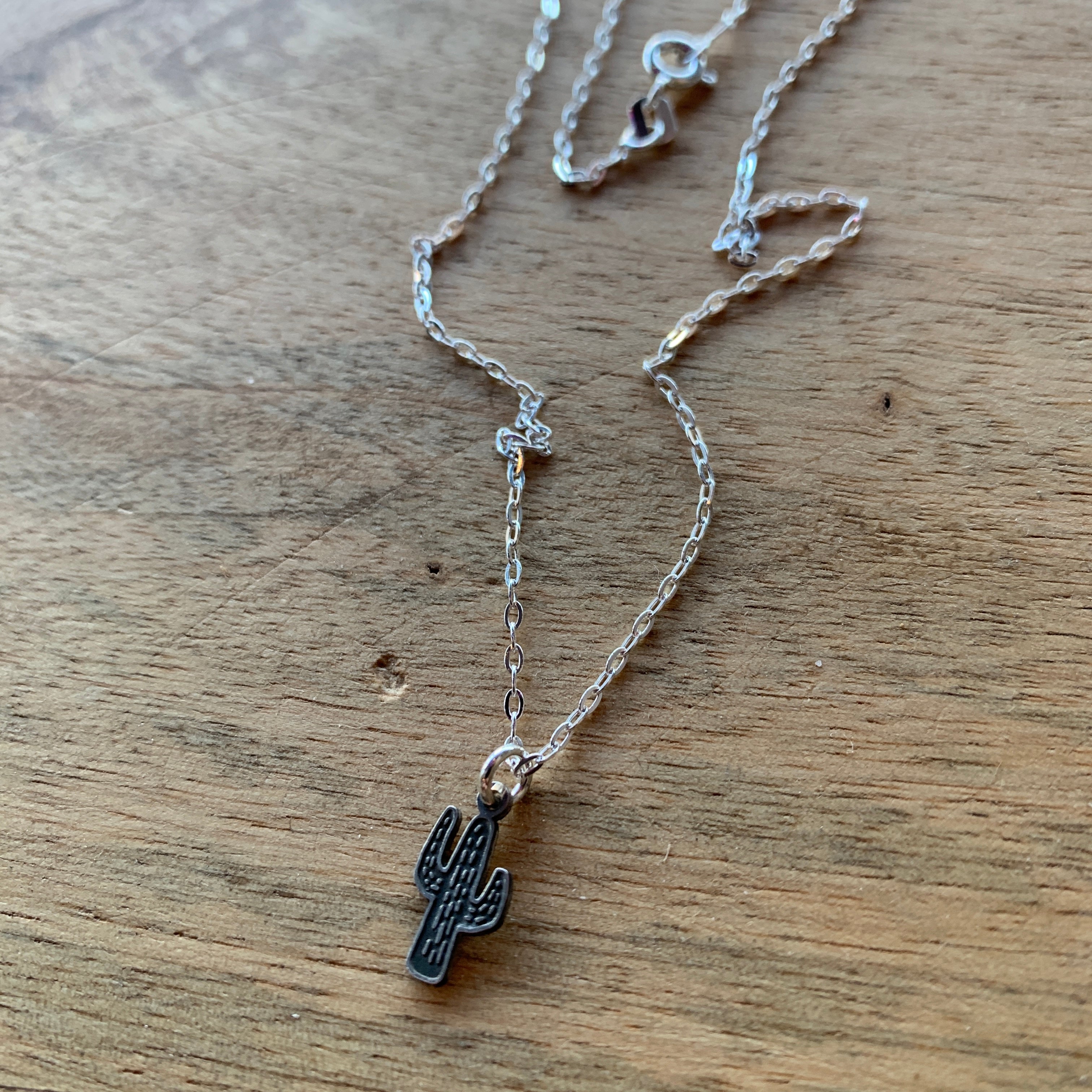 Cactus Tiny Necklace