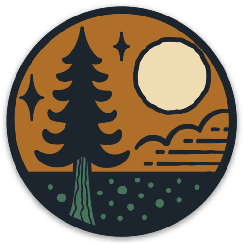 Lone Pine Sticker
