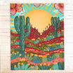 Lush Desert Art Print