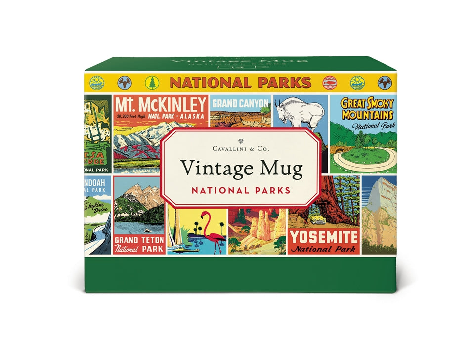 National Parks Vintage Mug