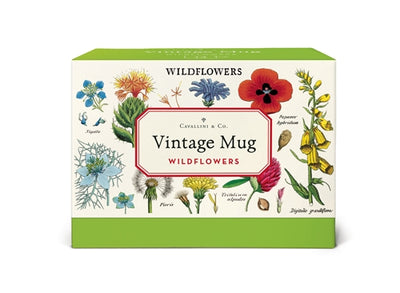 Wildflowers Vintage Mug