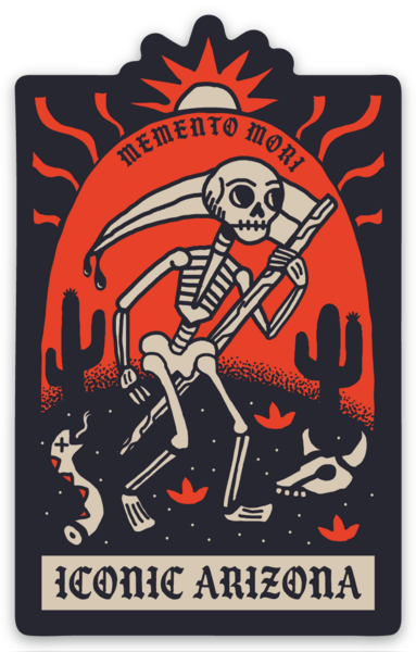 Death Tarot Sticker