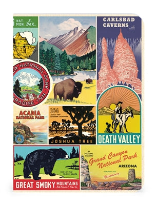 National Parks Vintage Mini Notebooks